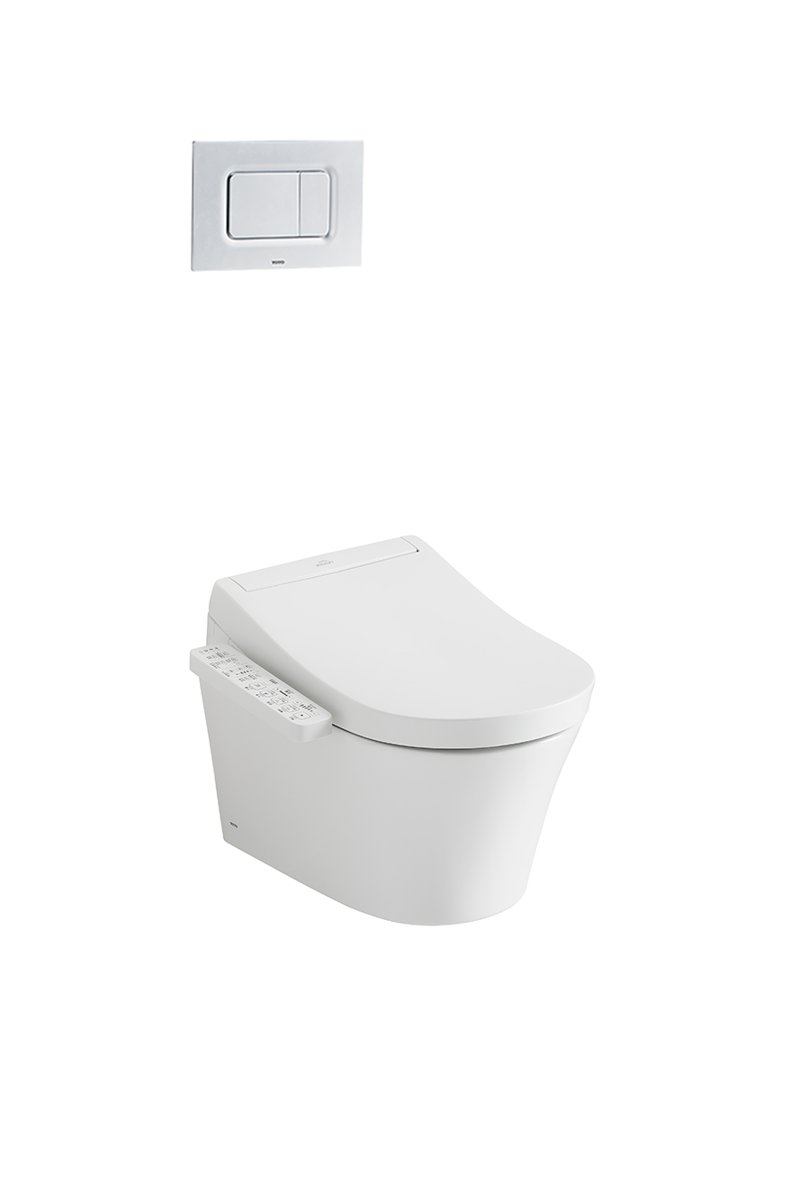 Bồn cầu treo tường kèm nắp rửa điện tử TOTO WASHLET dòng S2