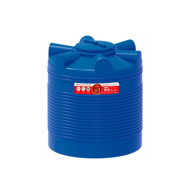 Bồn nước nhựa Đại Thành Thế Hệ Mới đứng 500L–2000L