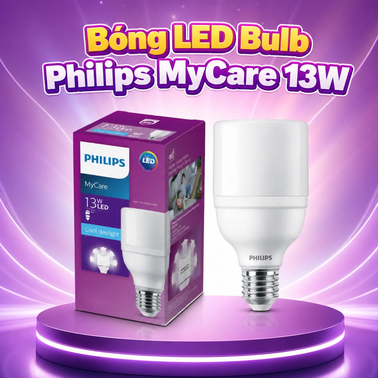 Bóng đèn LED Bright Philips E27 9W / 11W / 13W / 15W / 17W