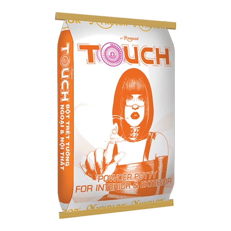 Bột trét tường nội & ngoại thất Mykolor Touch Putty bám dính cao dễ xả nhám