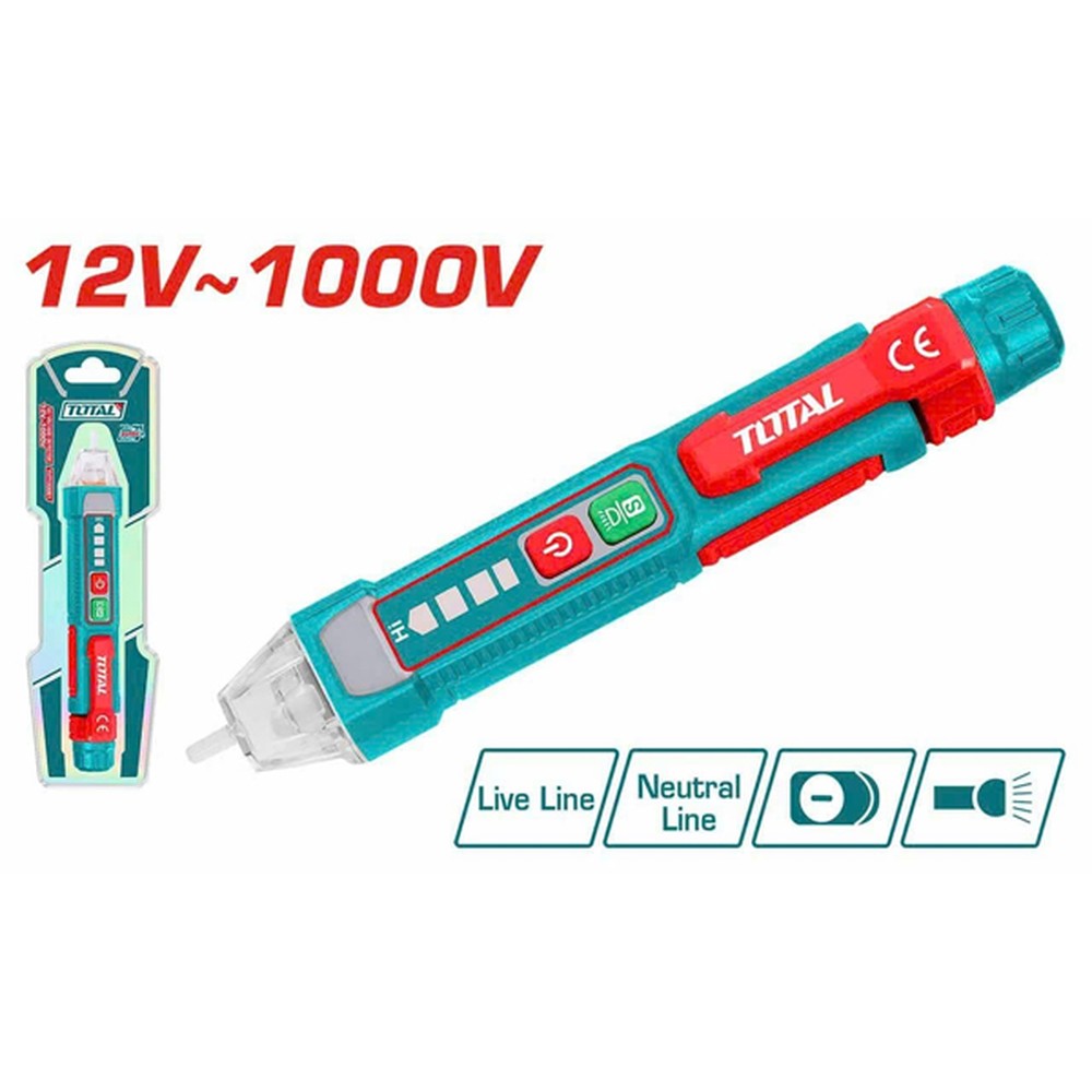 Bút dò điện áp không tiếp xúc Total THT100091 AC 12–1000V