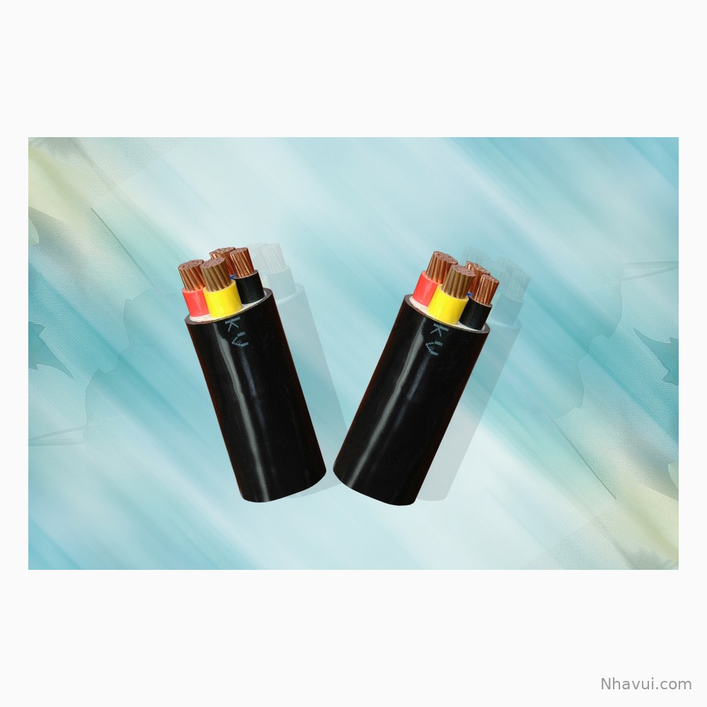 Cáp điện Cadivi CVV 2 lõi 2x1.5–2x16mm² ruột đồng, cách điện PVC, vỏ bọc PVC, 300/500V – 0,6/1kV – Bán theo mét