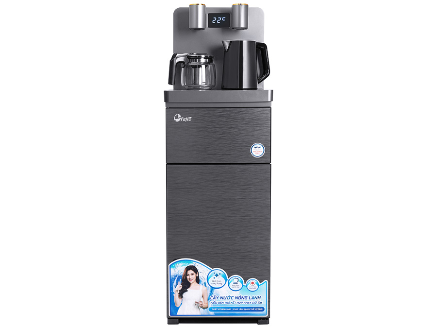 Cây nước nóng lạnh kết hợp bàn pha trà, cà phê FujiE TBH1332E
