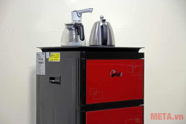 Cây nước nóng lạnh kết hợp bàn pha trà FujiE WD3000C