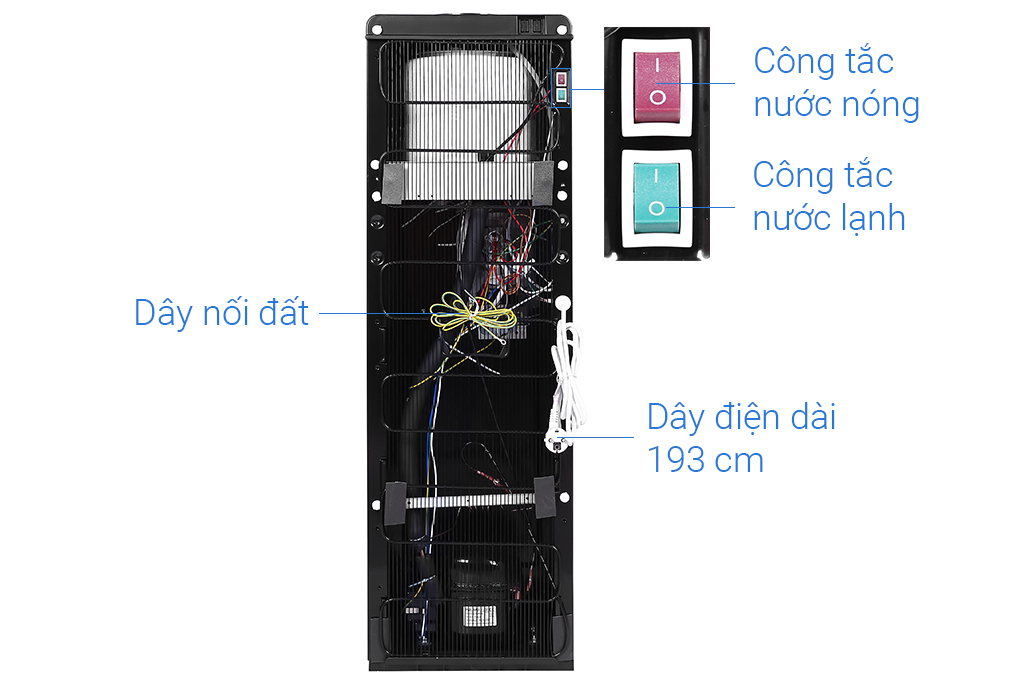 Cây nước nóng lạnh úp bình Toshiba RWF-W1917TV