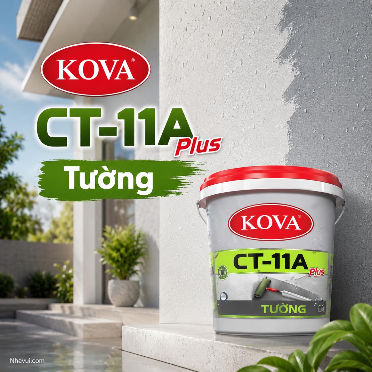 Chất chống thấm cao cấp KOVA CT-11A Plus Tường