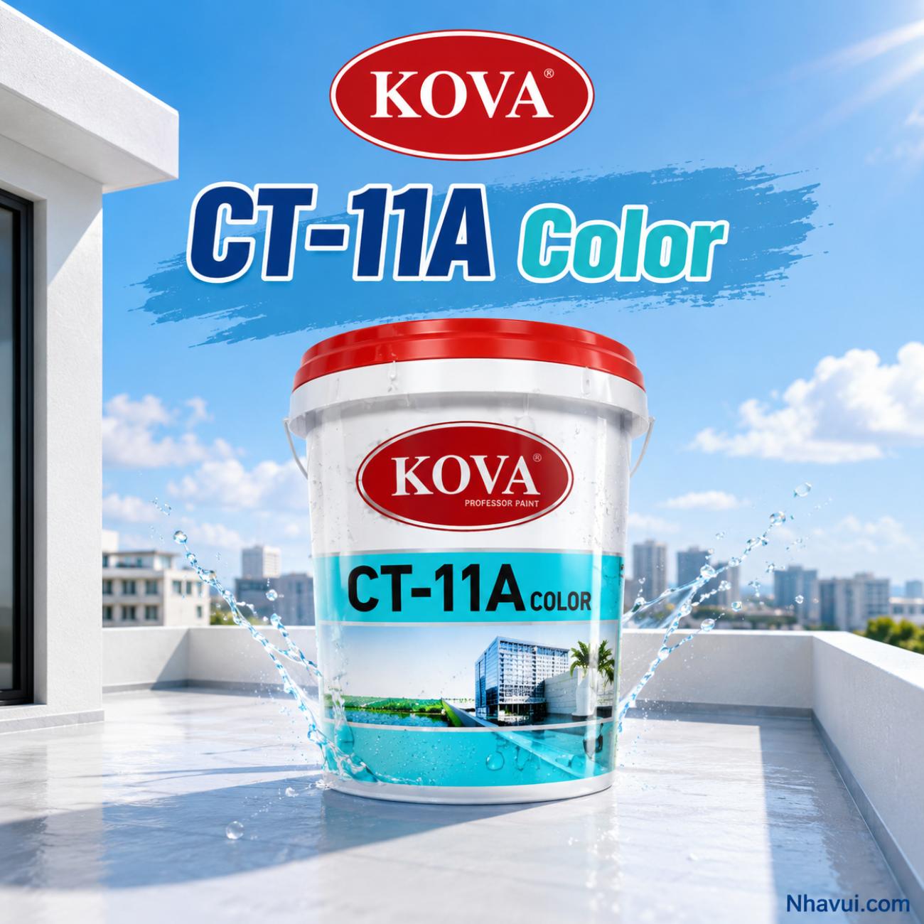 Chất chống thấm màu KOVA CT-11A Color