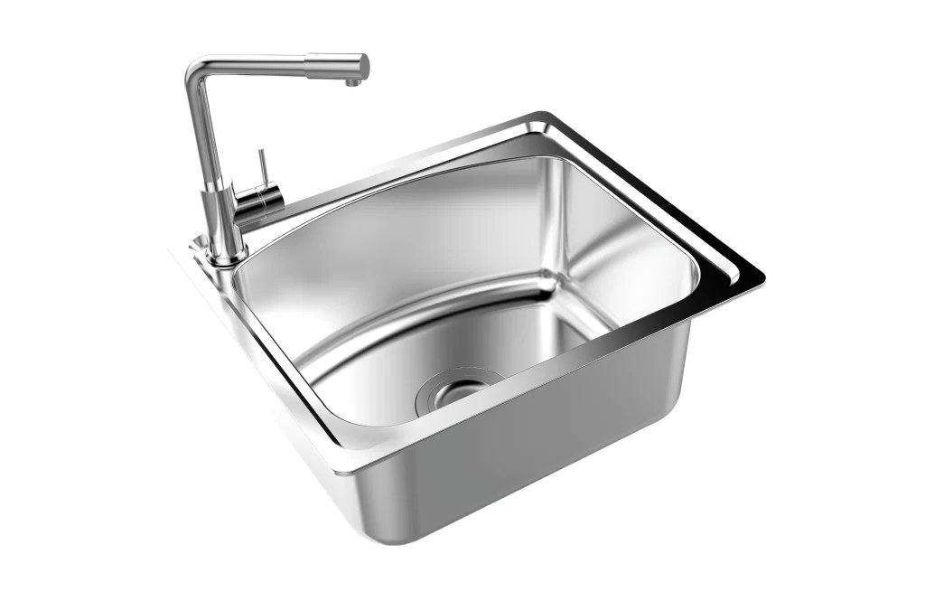 Chậu rửa chén inox Sơn Hà S50 1 hộc