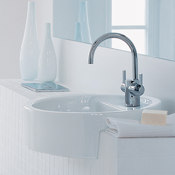 Chậu rửa đặt nửa bàn White American Standard WP-F307