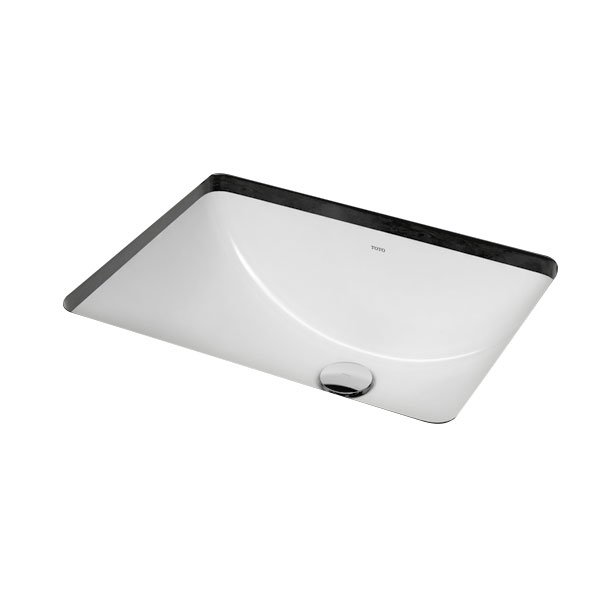 Chậu rửa lavabo âm bàn TOTO LW1535V kèm giá đỡ TL516GV
