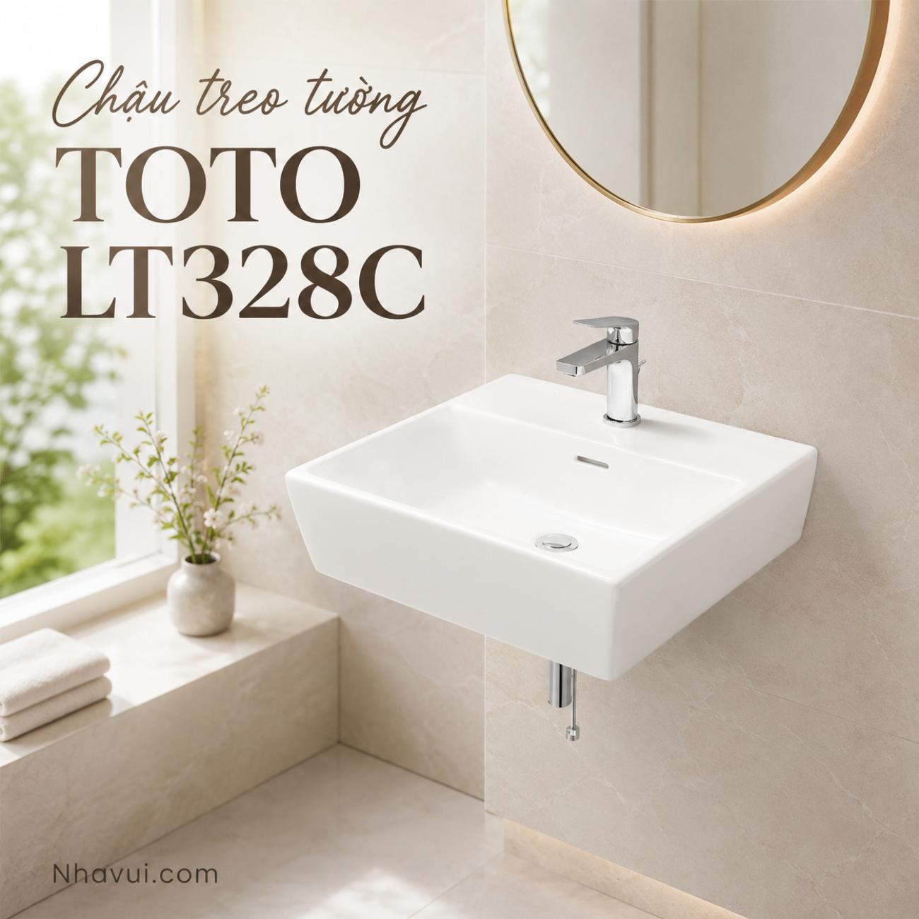 Chậu treo tường TOTO LT328C