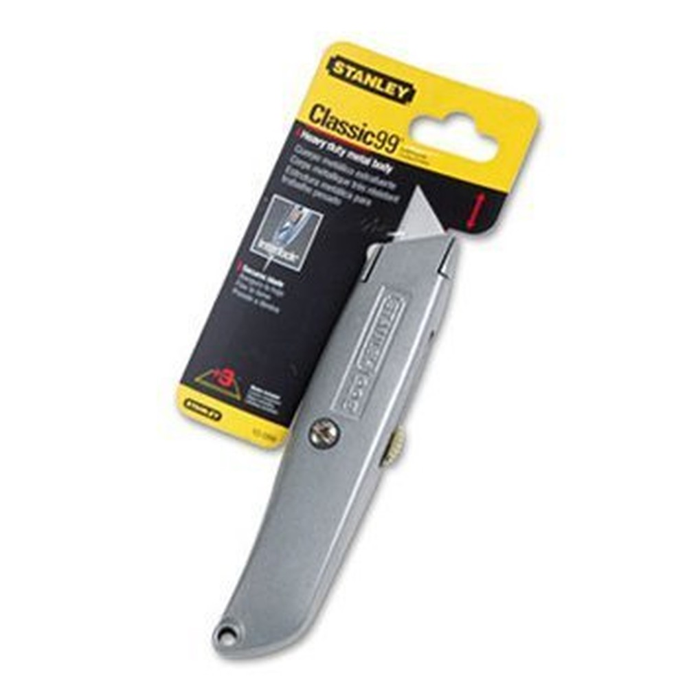Dao rọc cáp Stanley 10-099 cán nhôm 152 mm (6") – lưỡi rút 3 nấc