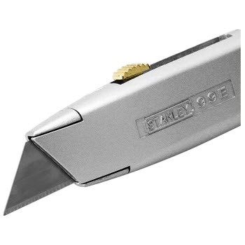 Dao rọc cáp Stanley 10-099 cán nhôm 152 mm (6") – lưỡi rút 3 nấc