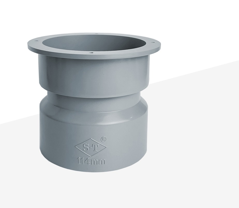 Đầu nối thông sàn PVC Ø49, Ø60, Ø90, Ø114