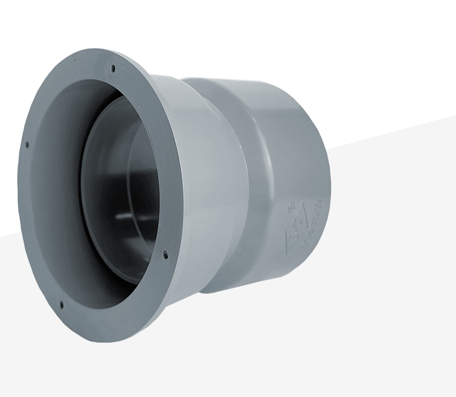 Đầu nối thông sàn PVC Ø49, Ø60, Ø90, Ø114