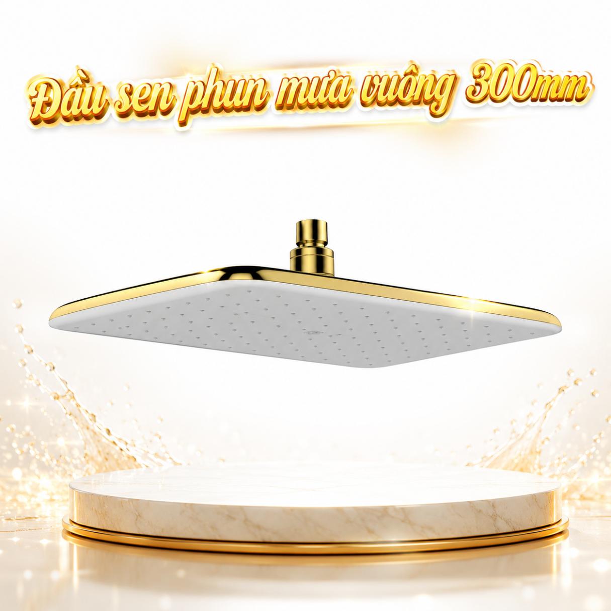 Đầu sen phun mưa vuông American Standard FFAS5515CS 300mm