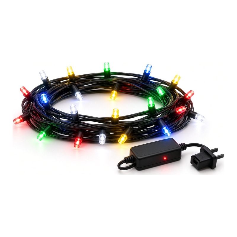 Dây đèn LED trang trí Noel nhiều màu 10m