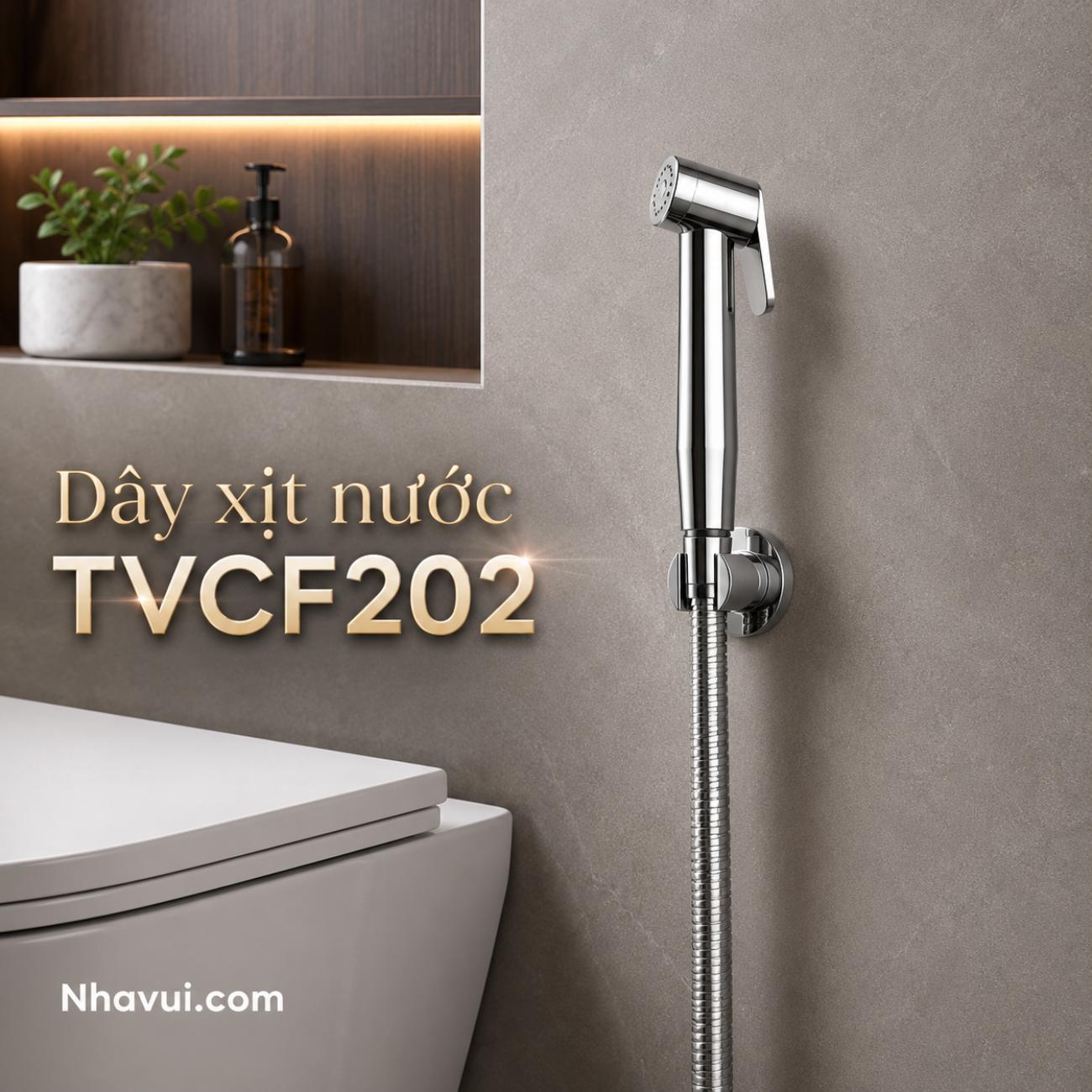 Dây xịt nước TOTO TVCF202 dây nhựa dùng cho nhà vệ sinh