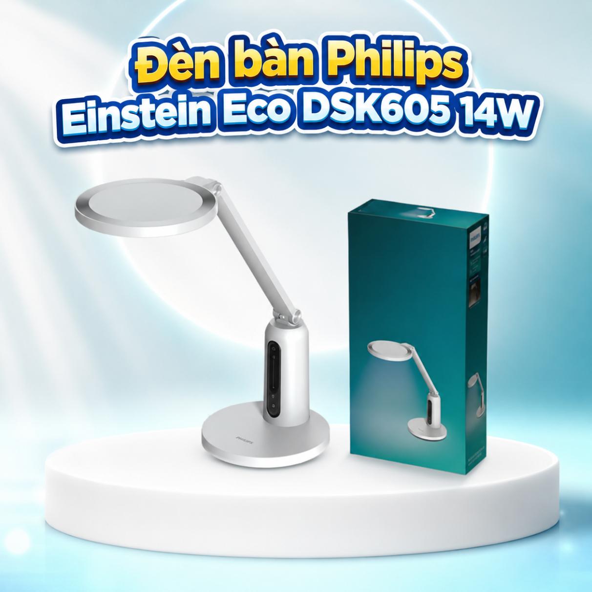 Đèn bàn Philips Einstein Eco DSK605 14W