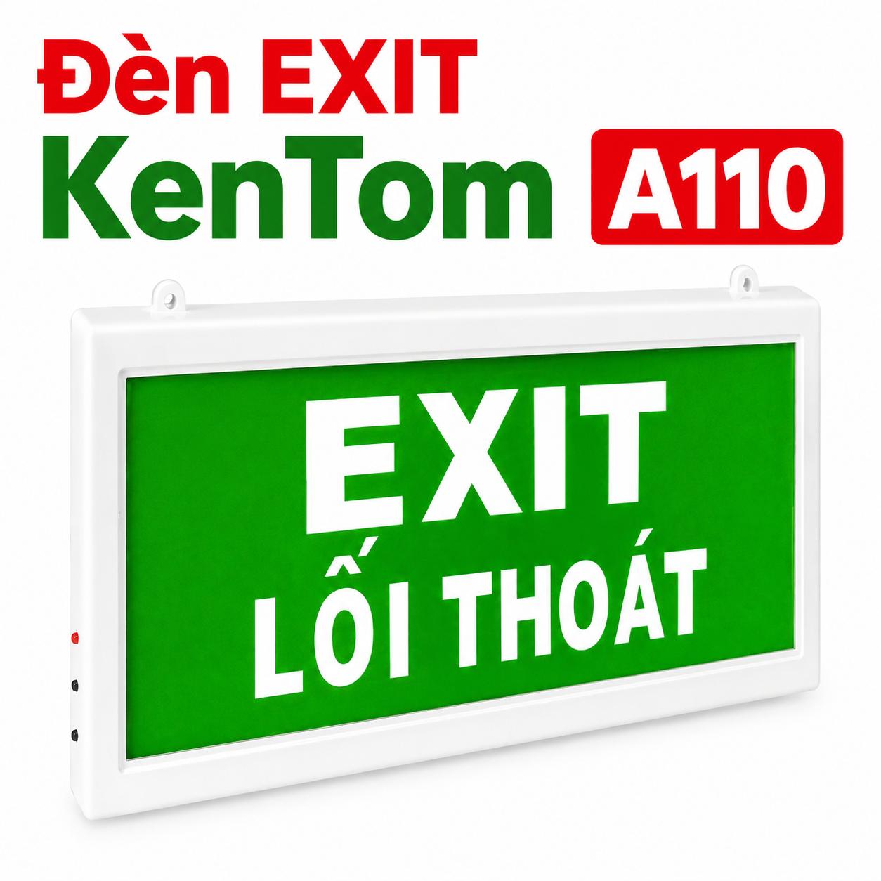 Đèn EXIT KenTom A110