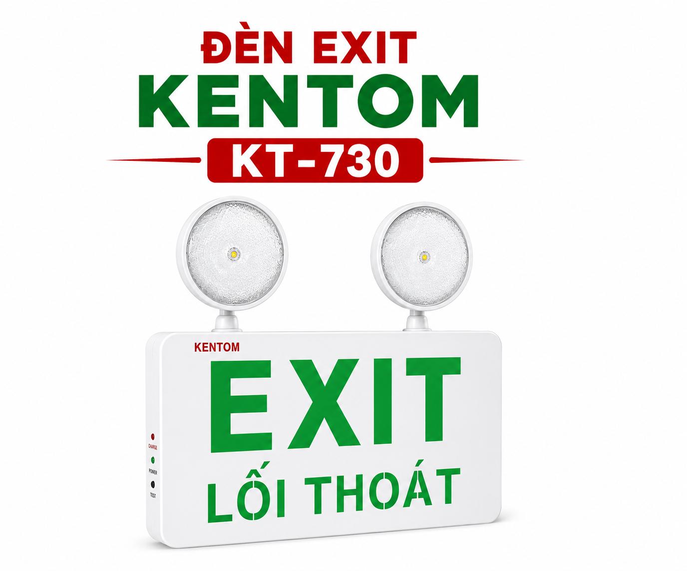 Đèn exit Kentom KT730