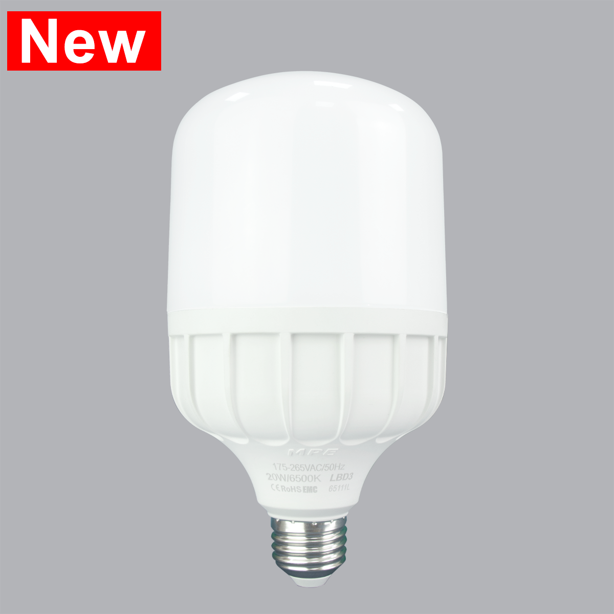 Đèn LED Bulb Chống Ẩm MPE 20W LBD3-20V, Ánh Sáng Vàng