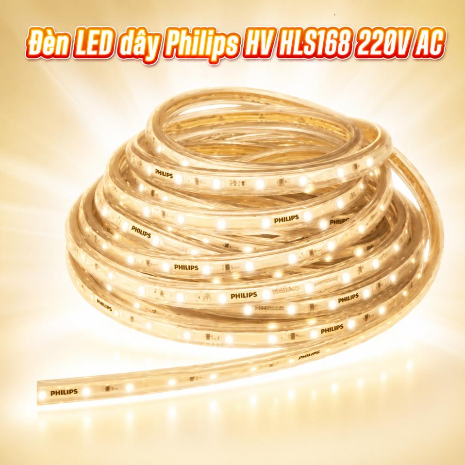 Đèn LED dây Philips HV HLS168 220V AC 50m