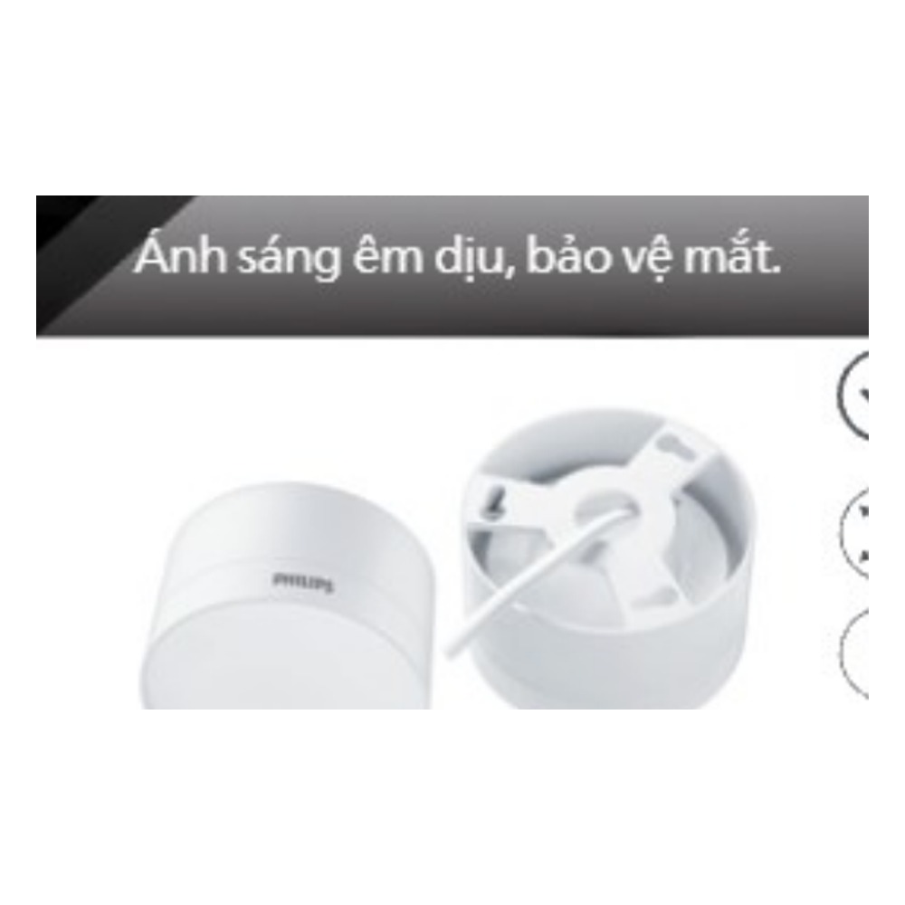 Đèn LED ốp nổi Philips DL212 9W chính hãng