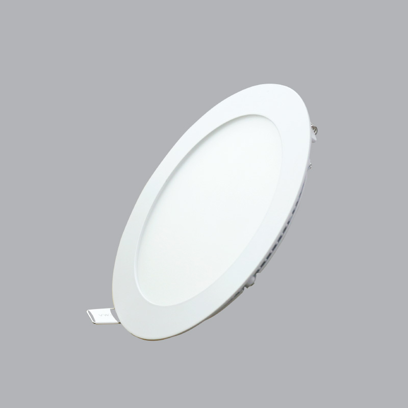 Đèn LED Panel Âm Trần Tròn 12W MPE RPL-12V – Ánh Sáng Vàng, Khoét Lỗ Ø150mm