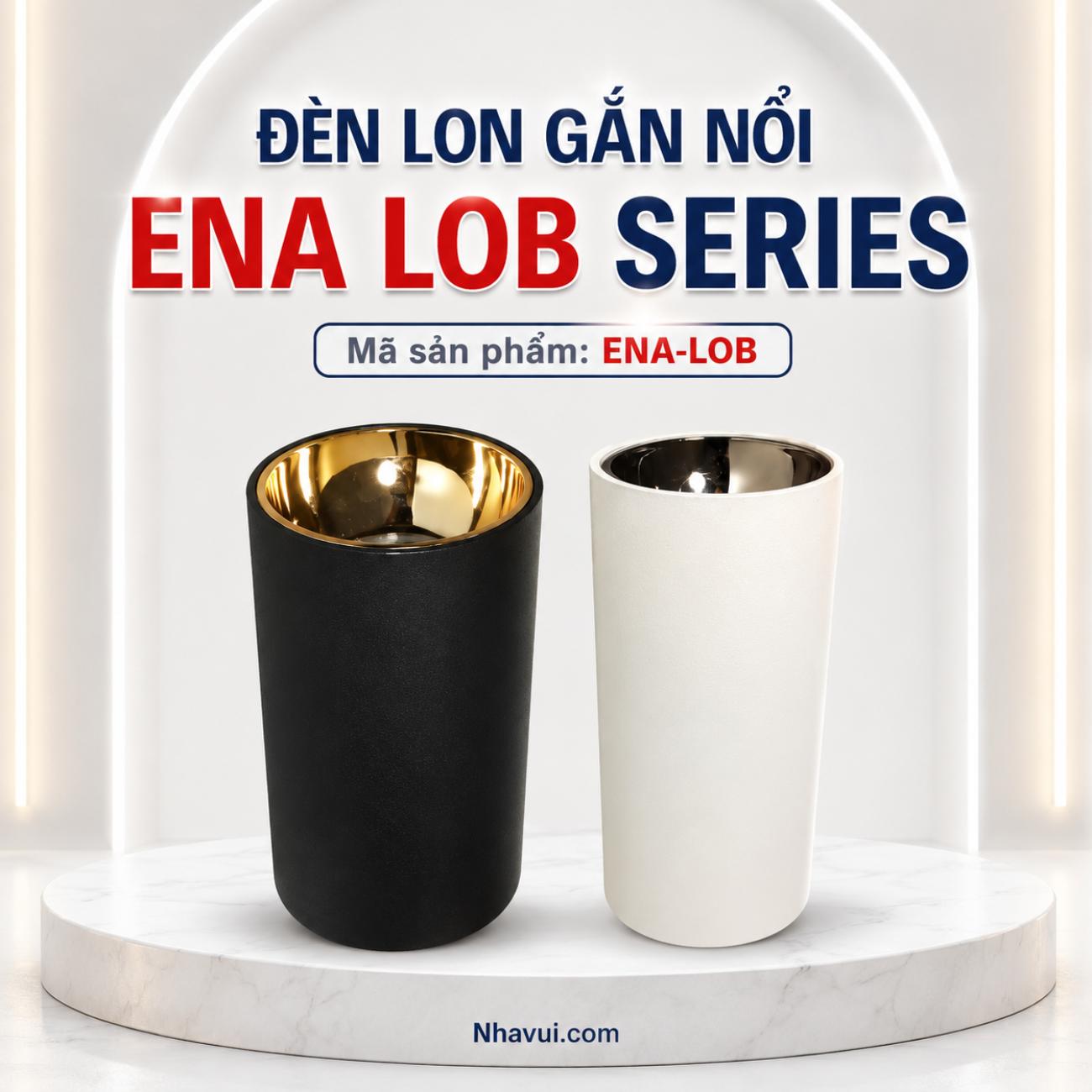 Đèn lon gắn nổi ENA LOB Series