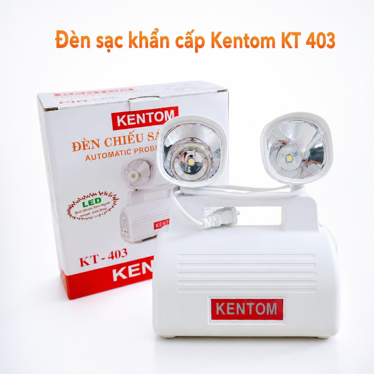 Đèn sạc khẩn cấp Kentom KT 403