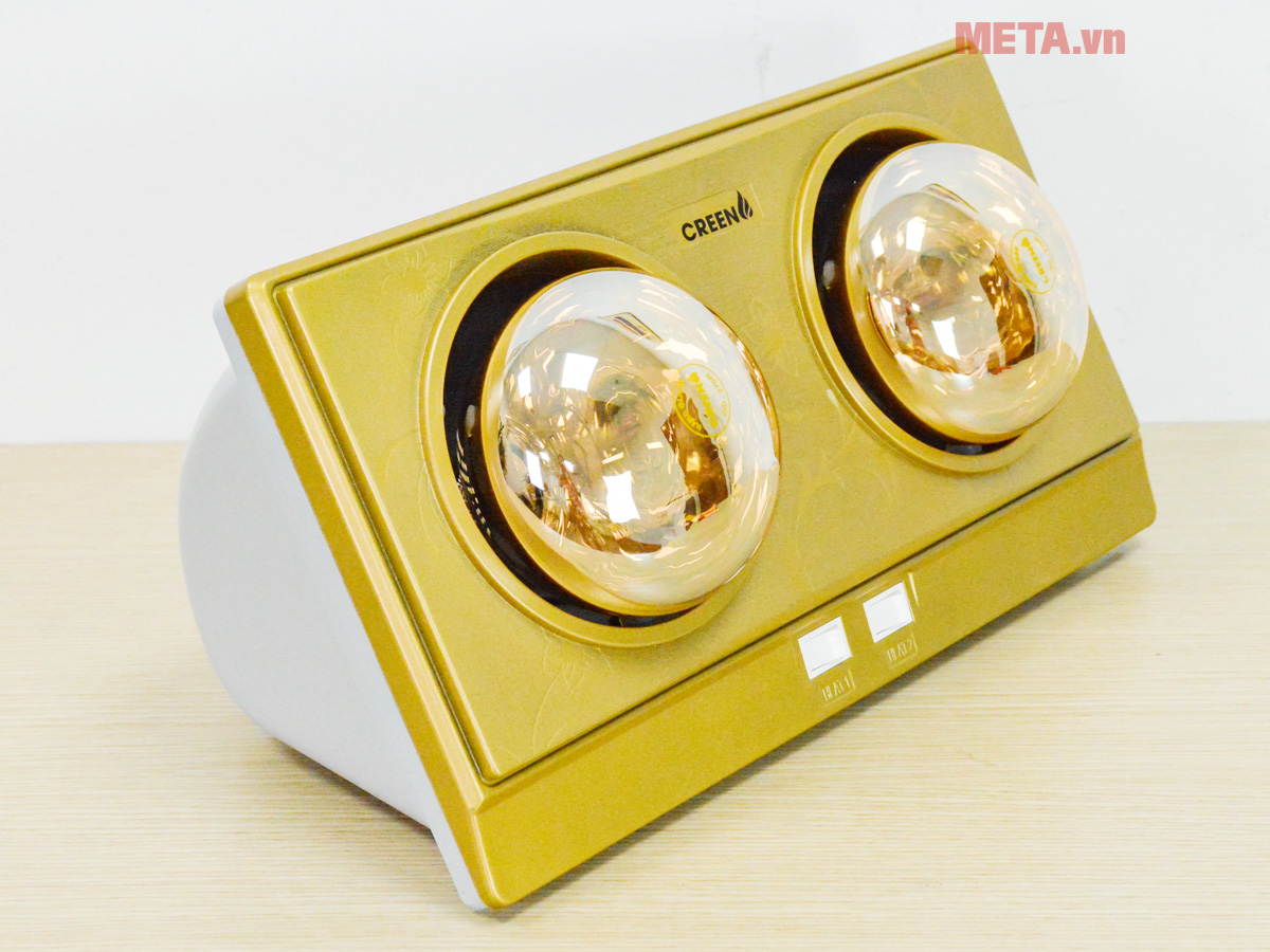 Đèn sưởi nhà tắm 2 bóng Creen CR-02