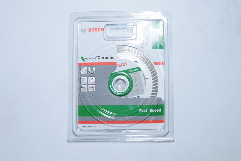 Đĩa cắt gạch ceramic kim cương Turbo Bosch 2608603615 – 105 mm, lỗ 20/16 mm