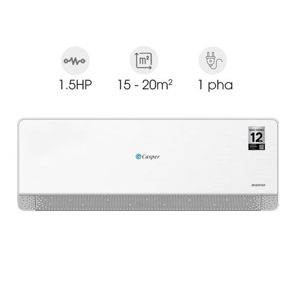 Điều hòa Casper Inverter 2 chiều 12.000 BTU QH-12IU36A