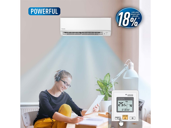 Điều hòa Panasonic Inverter 1 chiều 17.100 BTU XPU18XKH-8