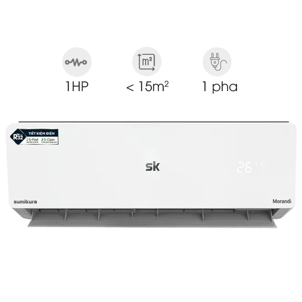Điều hòa Sumikura 1 chiều 9.000BTU APS/APO-092 Morandi
