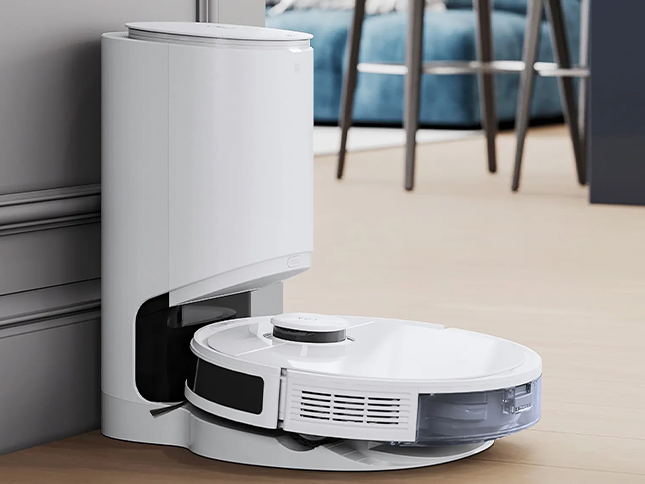 Dock xả rác tự động Ecovacs CH1918-W màu trắng