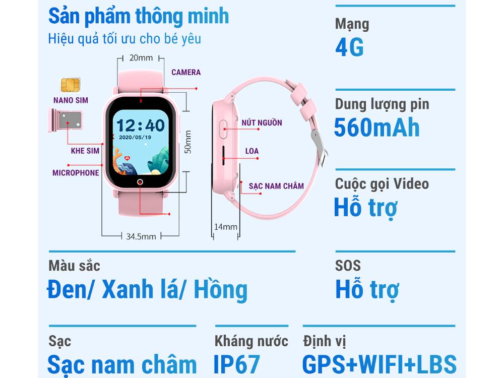 Đồng hồ định vị Wonlex CT22