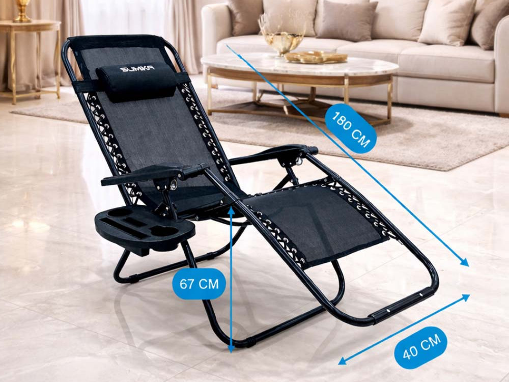 Ghế xếp thư giãn Sumika 179A khóa kim loại