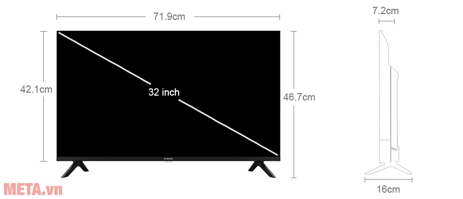 Google Tivi Xiaomi A 32 inch L32M8-P2SEA