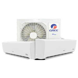Hệ thống máy lạnh Multi Gree Inverter 1 dàn nóng 2 dàn lạnh GWCD(14)NK6FO