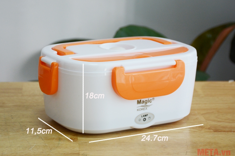 Hộp cơm cắm điện hâm nóng Magic A03