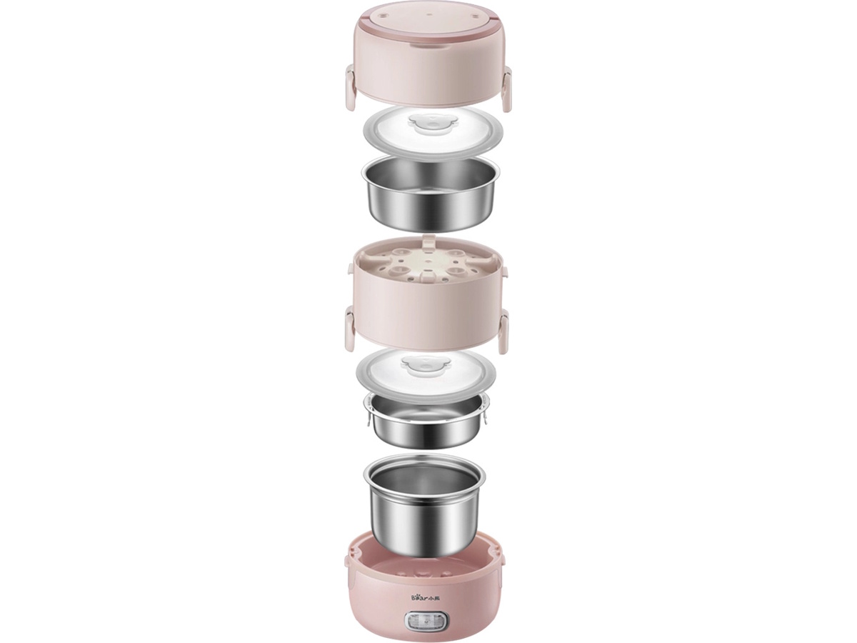 Hộp cơm điện 3 tầng Bear DFH-B20S6 2 lít