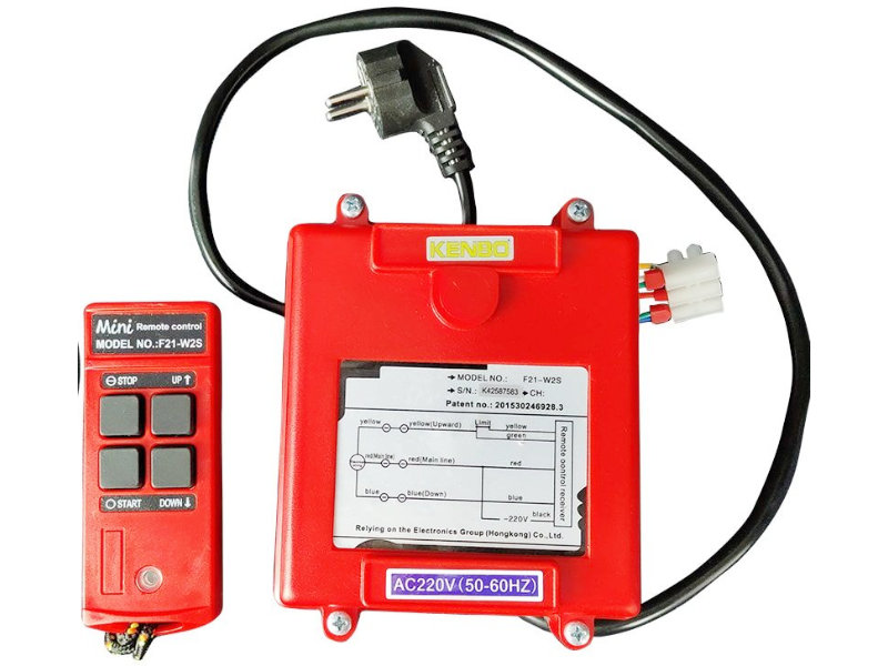 Hộp điều khiển từ xa cho tời điện Kenbo F21-W2S 220V