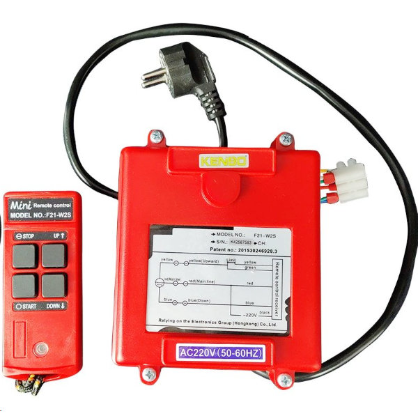 Hộp điều khiển từ xa cho tời điện Kenbo F21-W2S 220V