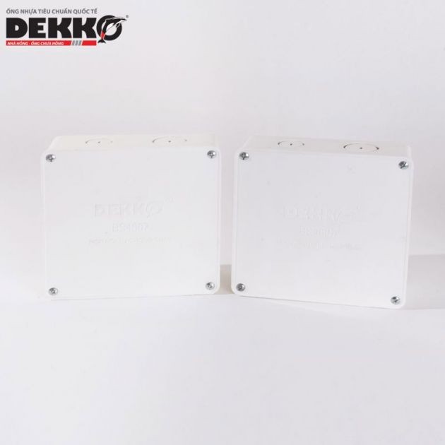 Hộp nối ống luồn điện có lỗ chờ Dekko