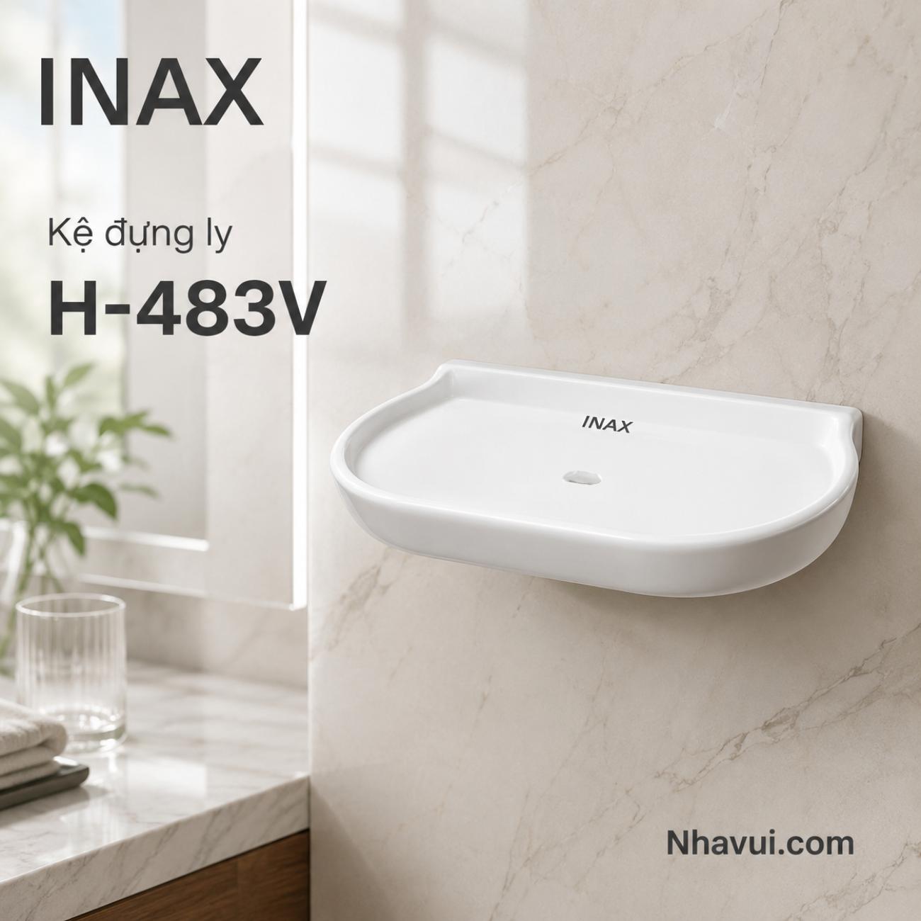 Kệ đựng ly INAX H-483V