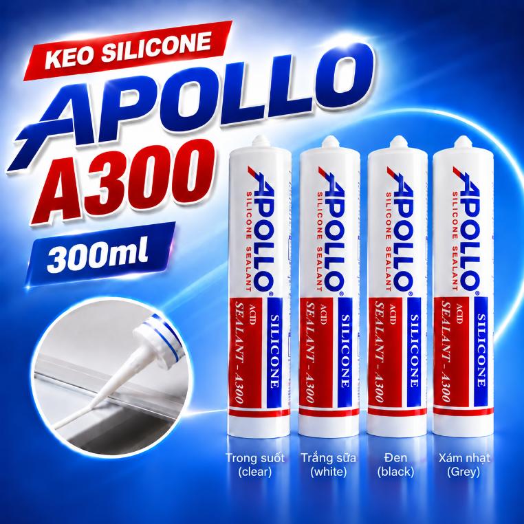 Keo silicone Apollo A300 300ml