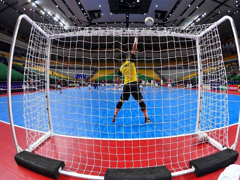 Khung thành bóng đá futsal nhôm xếp gập Sodex Sport S16118