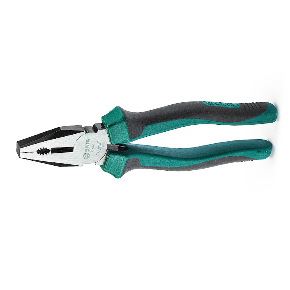 Kìm điện Sata 70303A 8 inch thép Cr-V